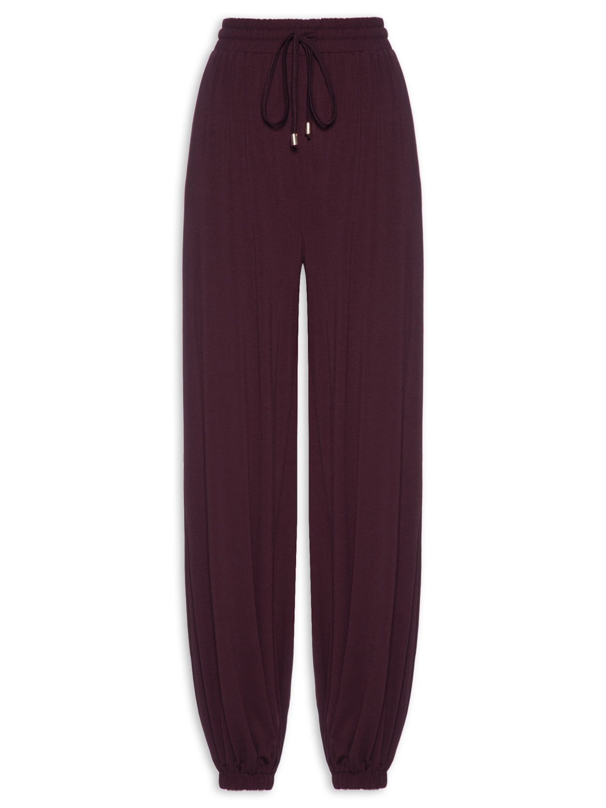 Calça Feminina Leve Ballon – Vermelho Basiq