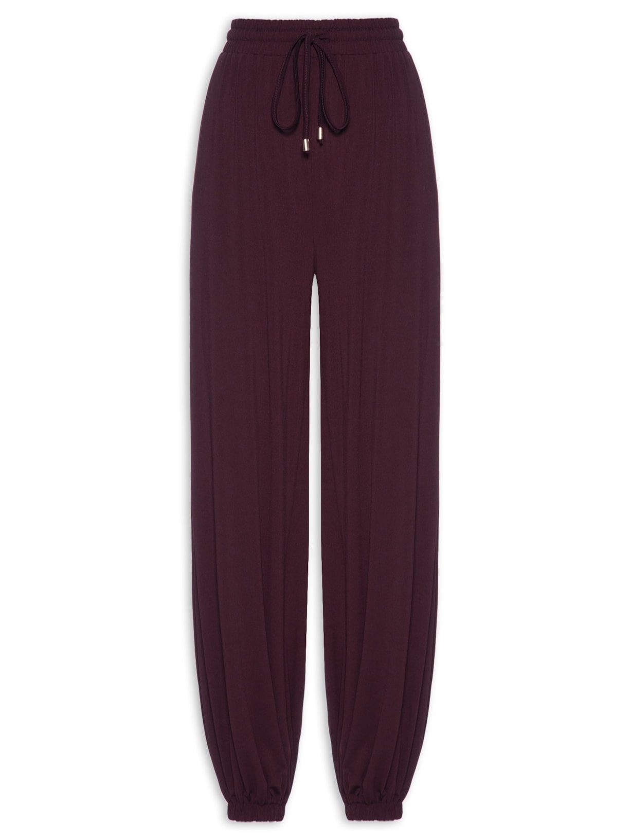 Calça Feminina Leve Ballon – Vermelho Basiq