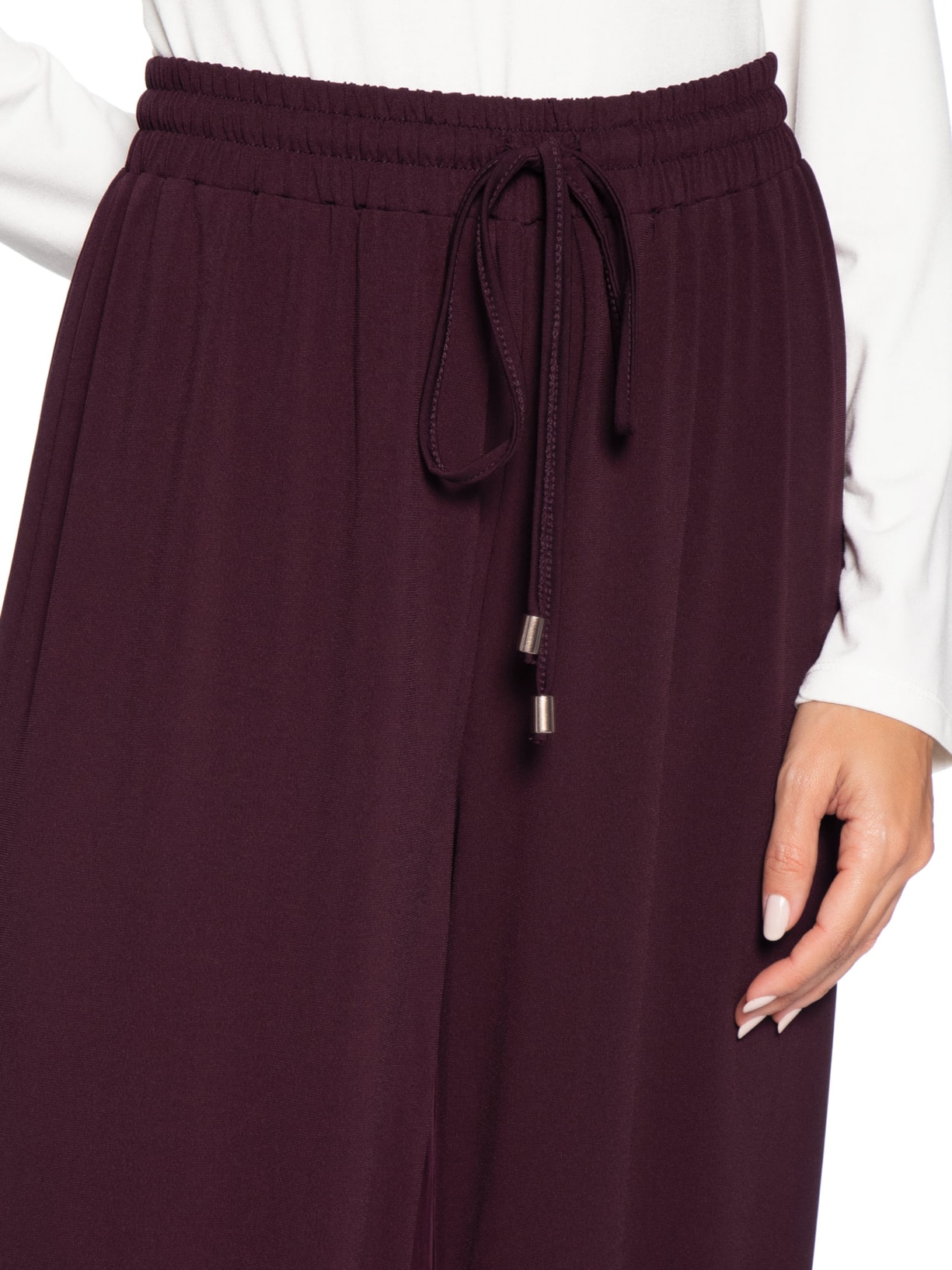 Calça Feminina Leve Ballon – Vermelho Basiq