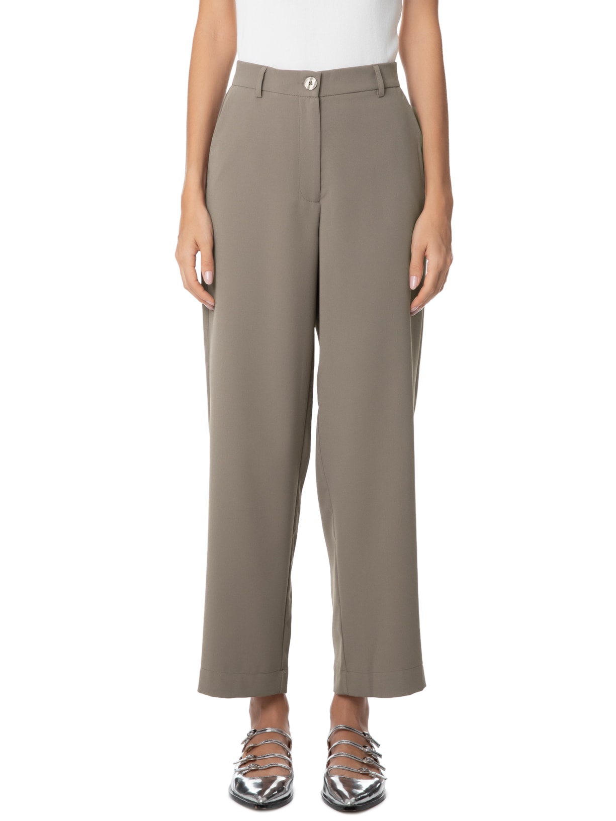 Calça Feminina Licenciado Cinza Hering + Nv