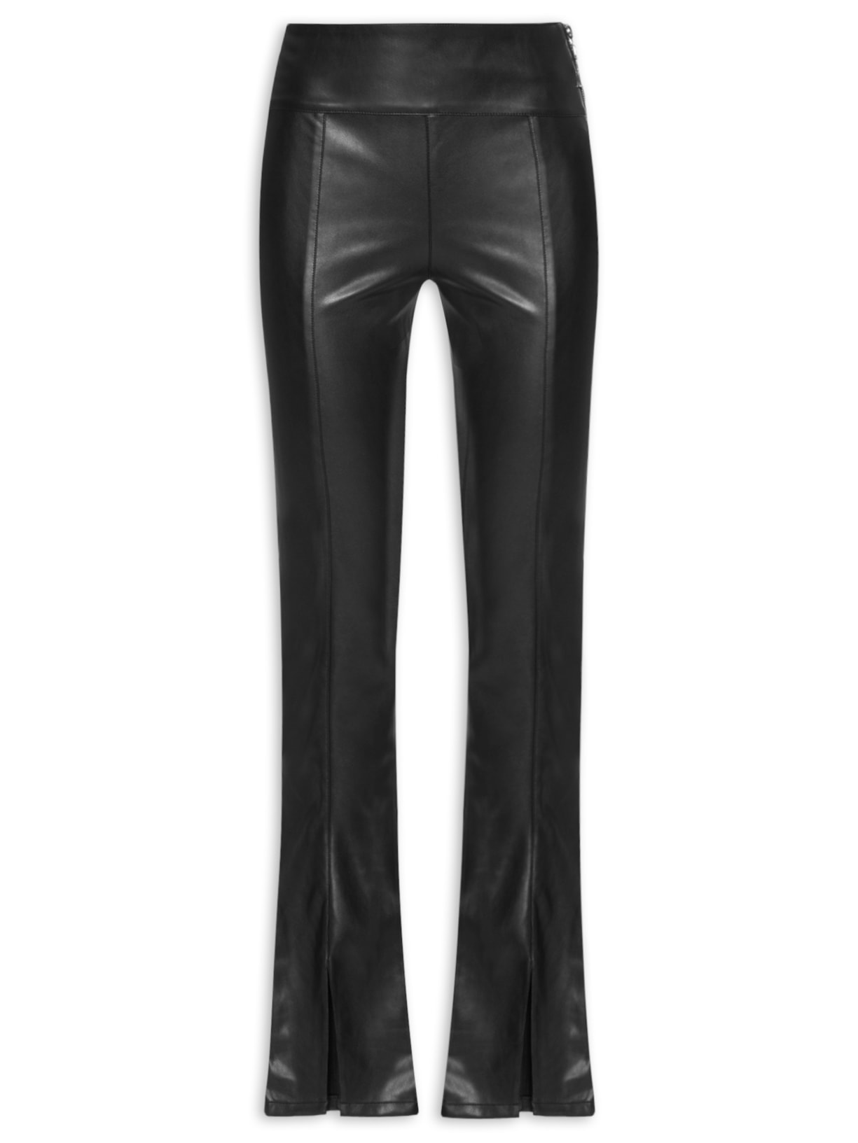 Calça Feminina Like Leather Boot - Preto