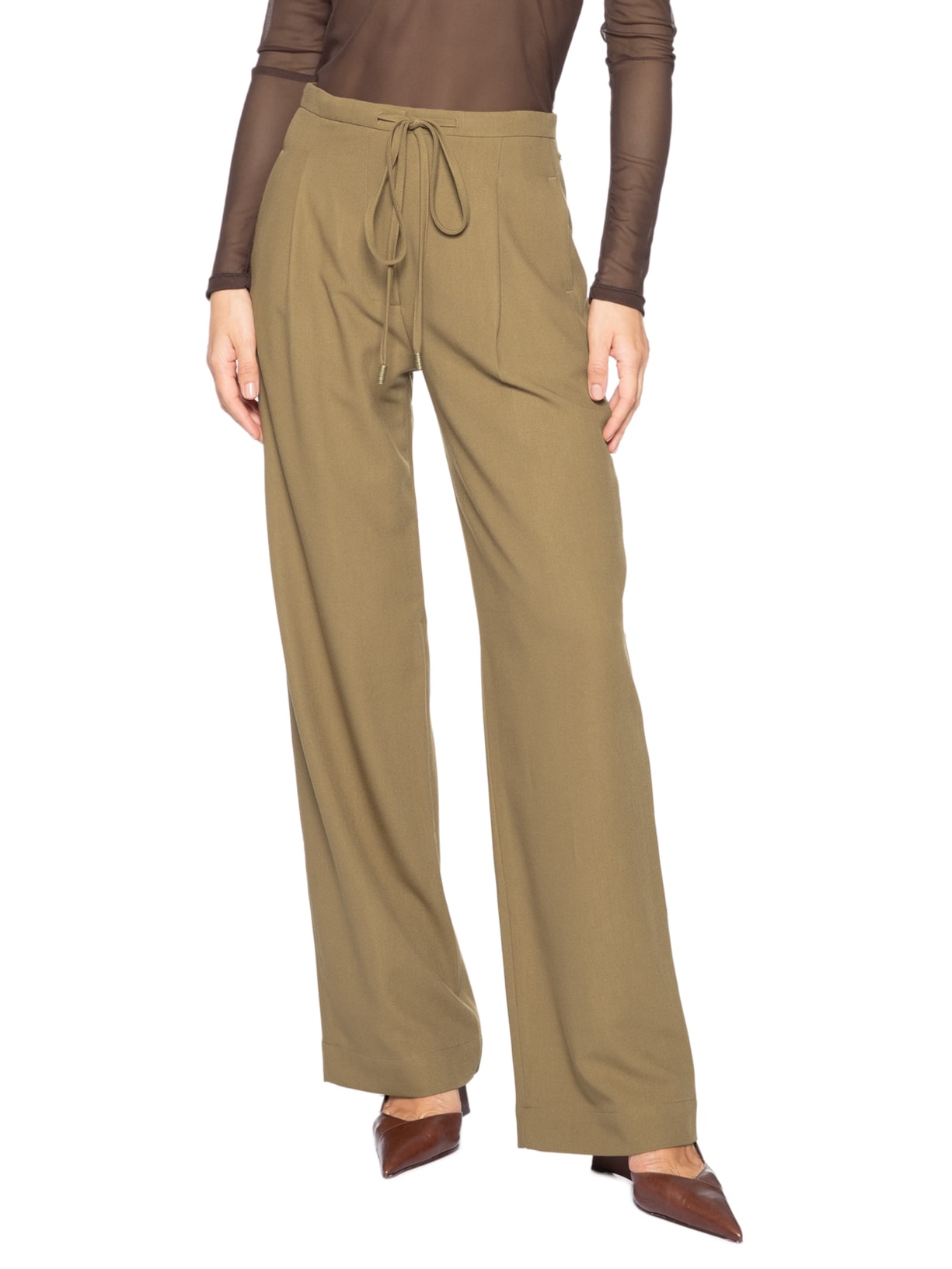 Calça Feminina Lin Marrom Bo.bô
