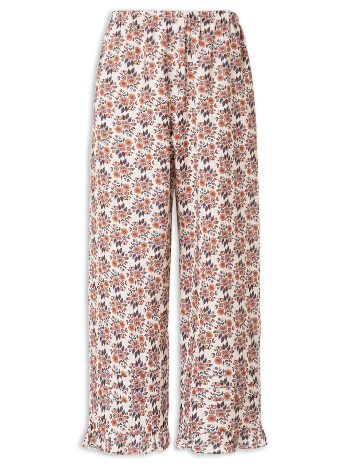 Calça Feminina Linho Bouquet - Bege