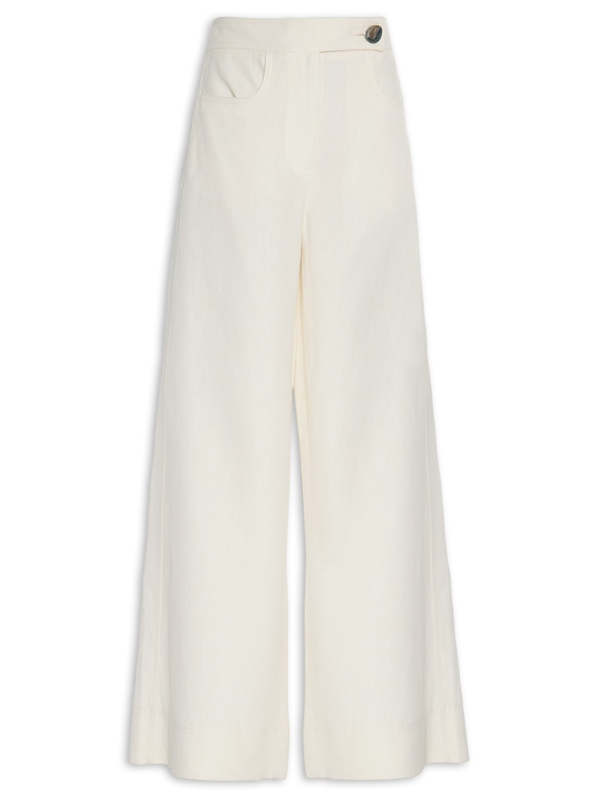 Calça Feminina Linho Cassie - Off White