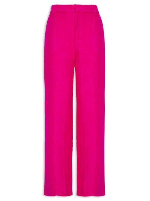 Calça Feminina Linho - Rosa
