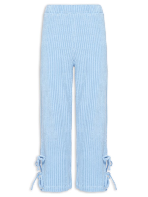 Calça Feminina Lisa Atoalhada - Azul