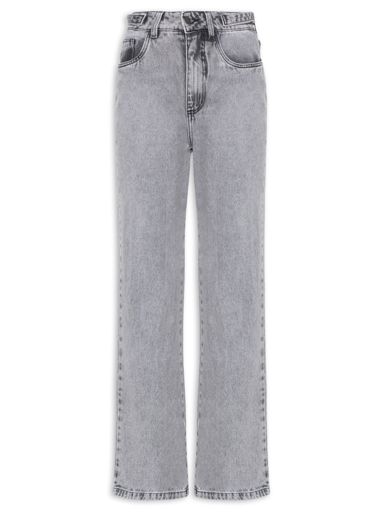 Calça Feminina Lisa - Cinza