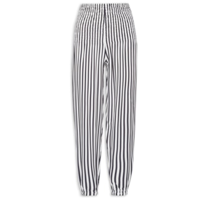 Calça Feminina Listrada Jogger - Azul