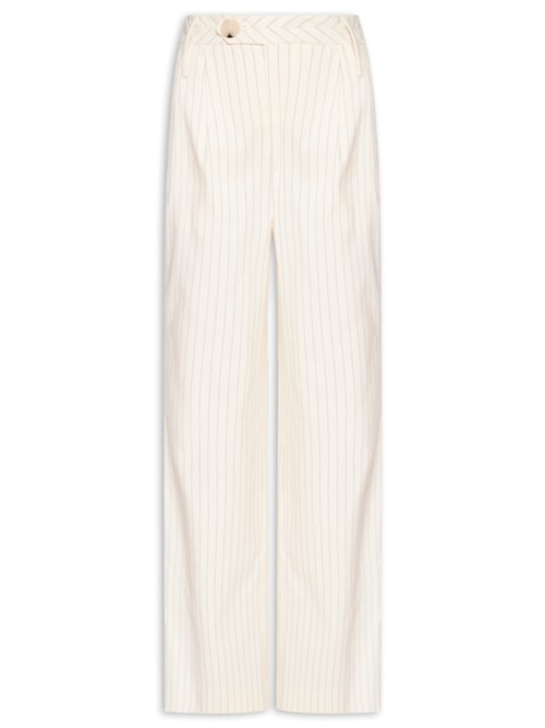 Calça Feminina Listras Abignon - Branco
