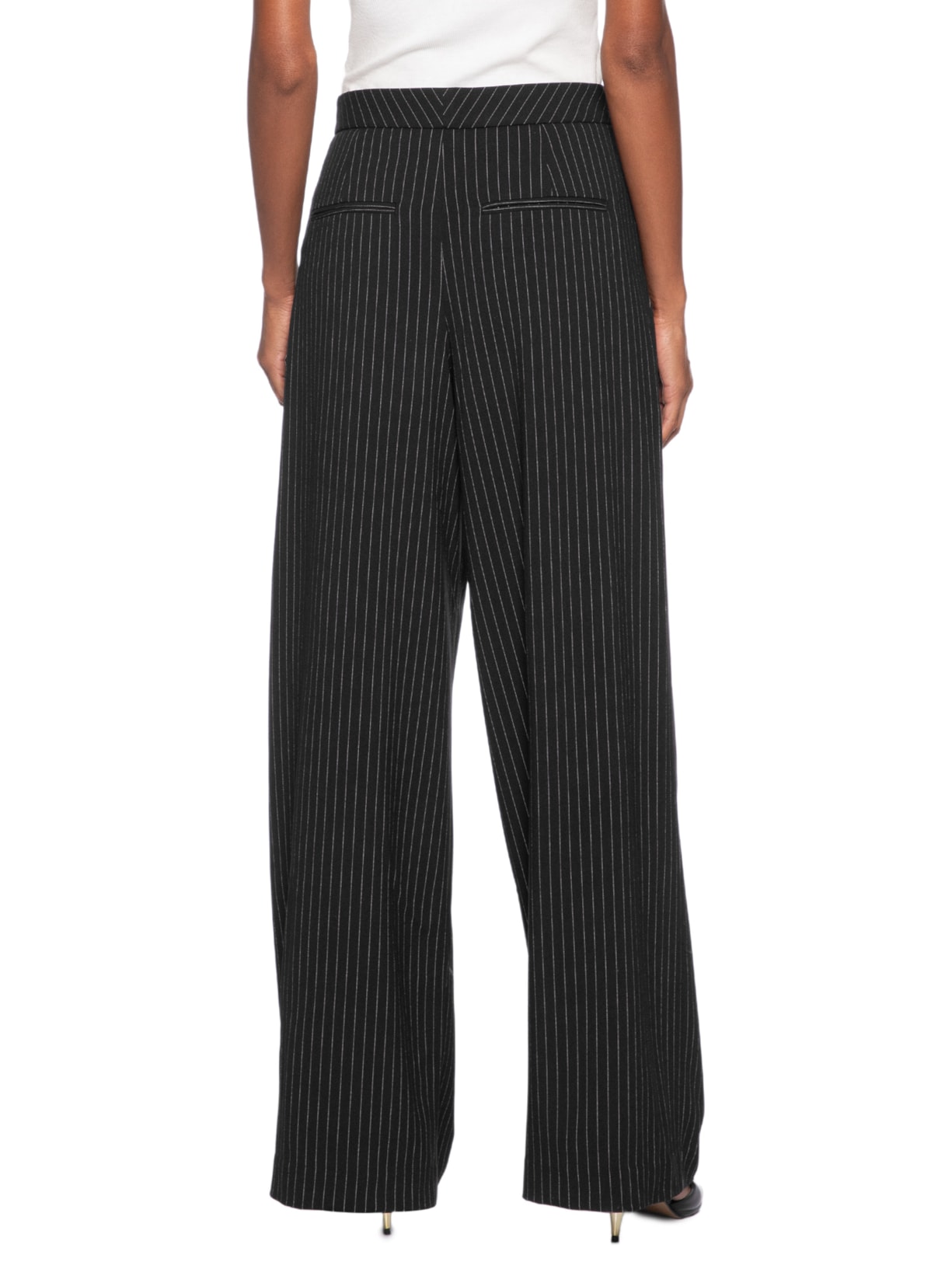 Calça Feminina Listras Preto Animale