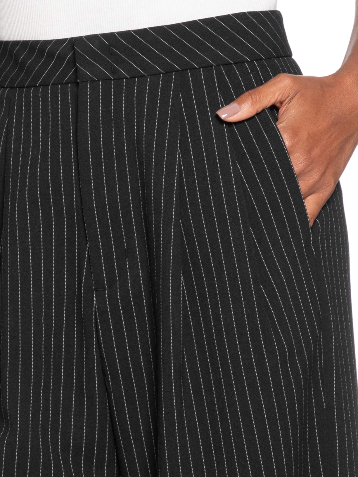 Calça Feminina Listras Preto Animale