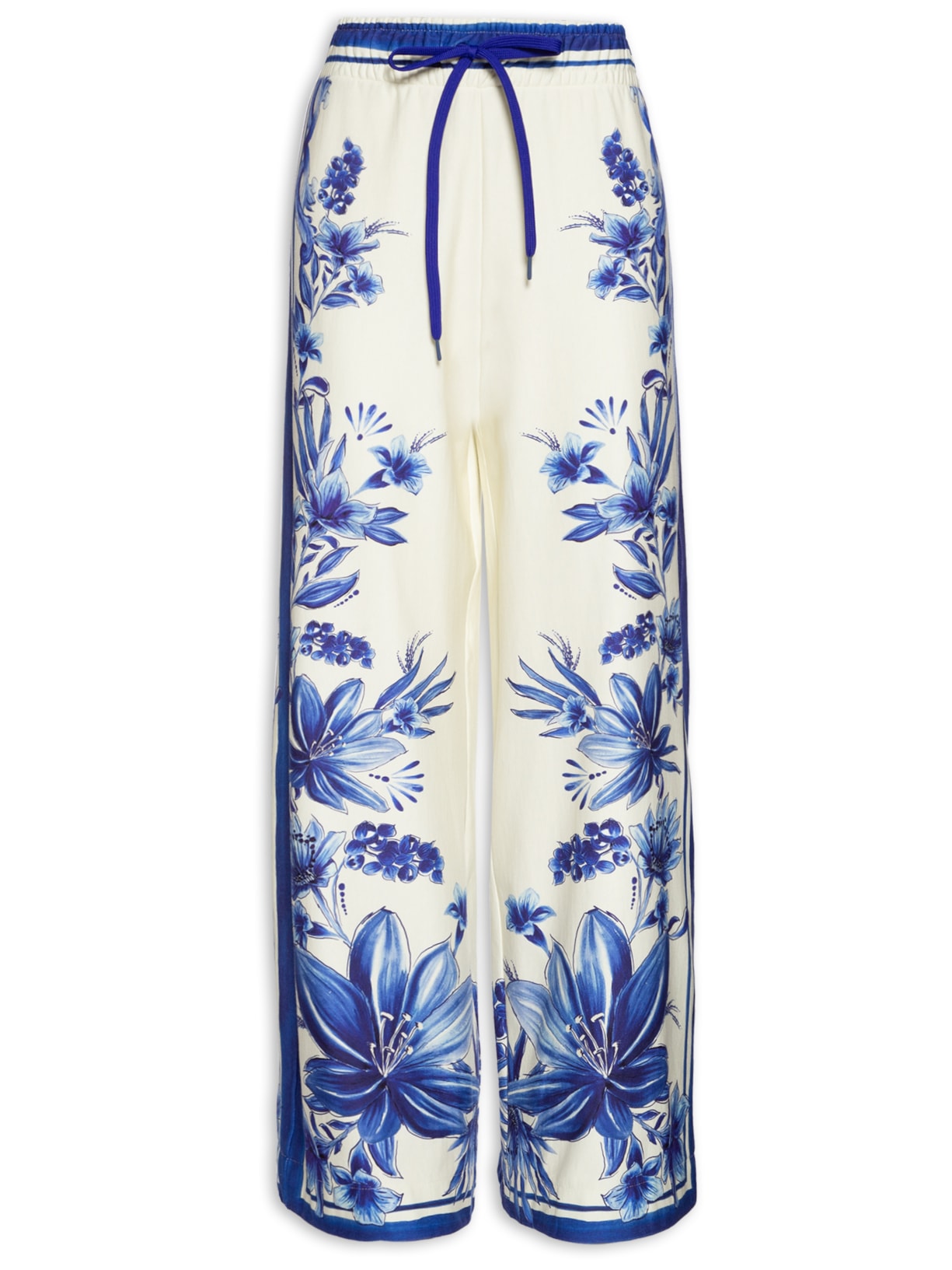 Calça Feminina Localizada Azulejo - Azul