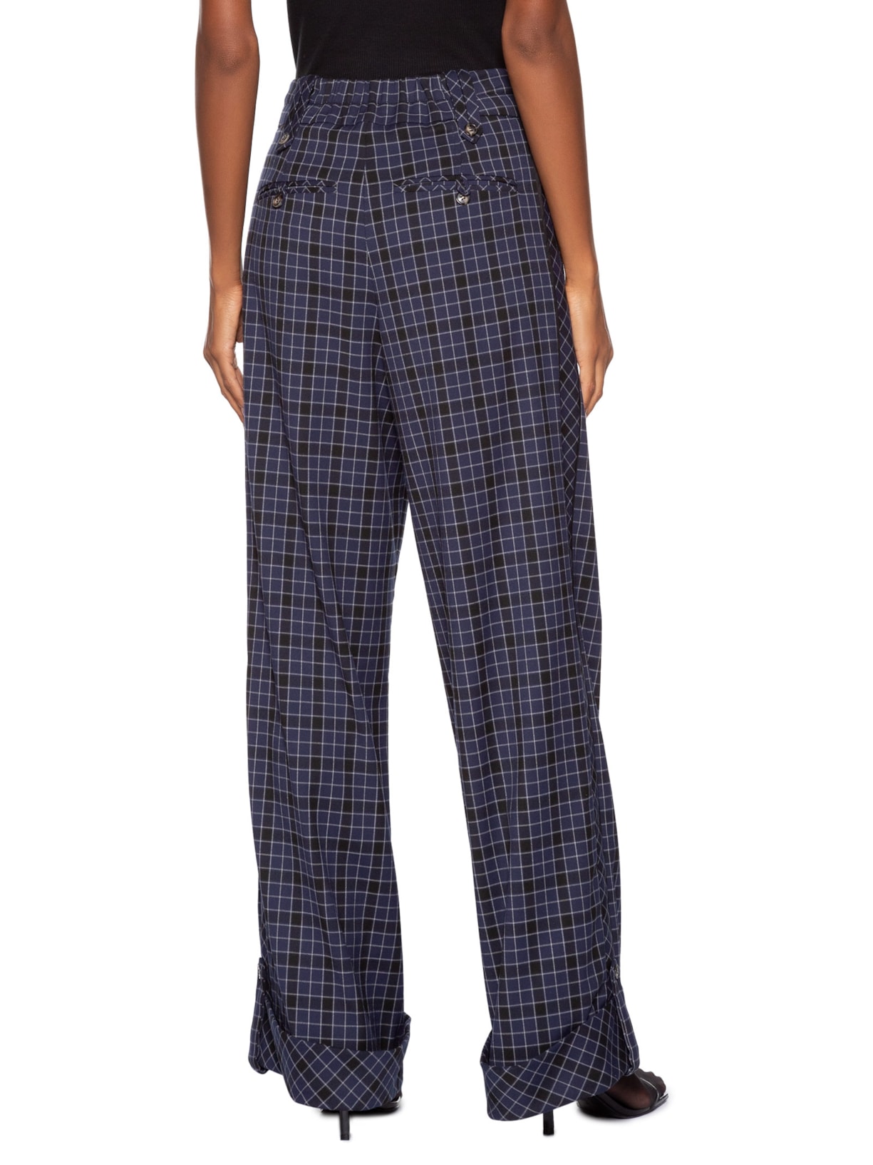 Calça Feminina London Faith Azul Nk