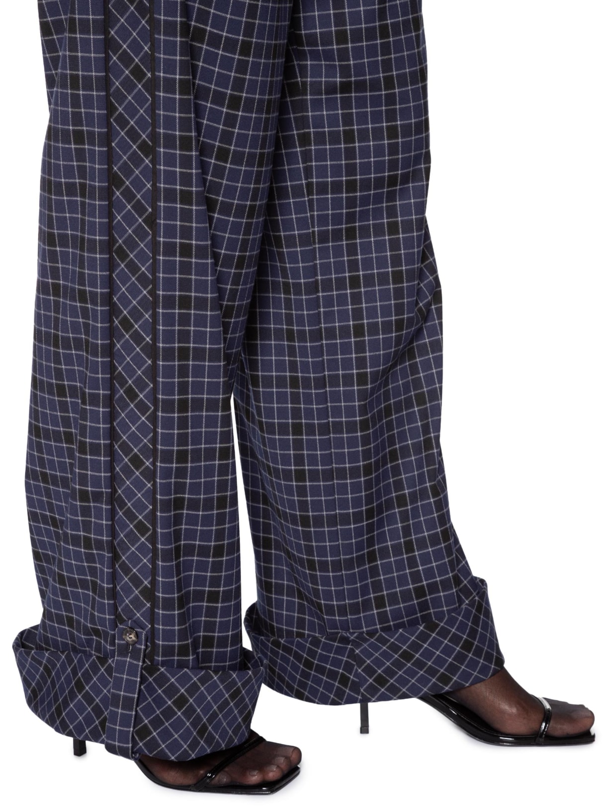 Calça Feminina London Faith Azul Nk