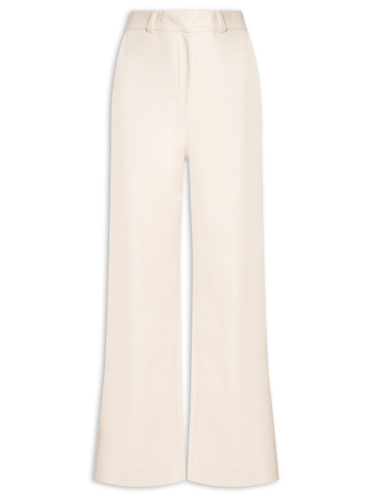 Calça Feminina Longa Flare - Off White