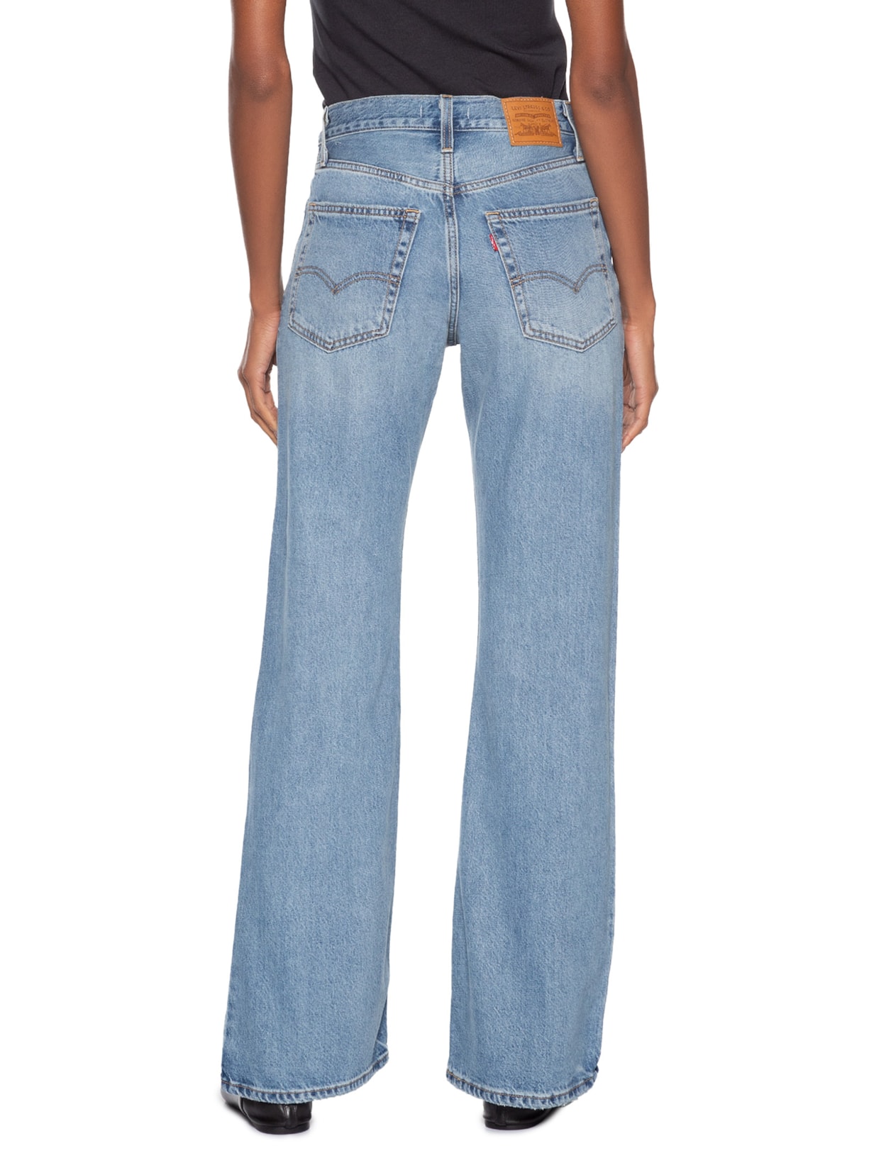 Calça Feminina Loose Boot Azul Levi's