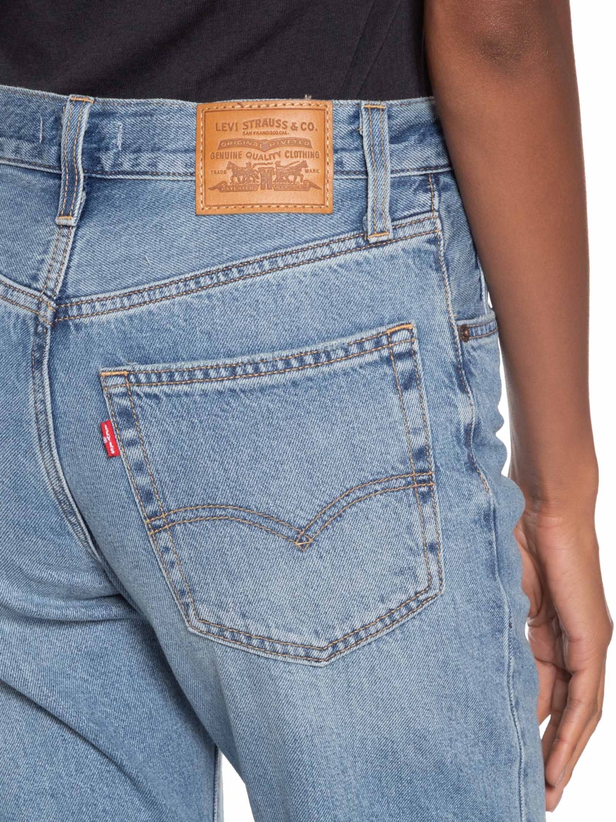 Calça Feminina Loose Boot Azul Levi's