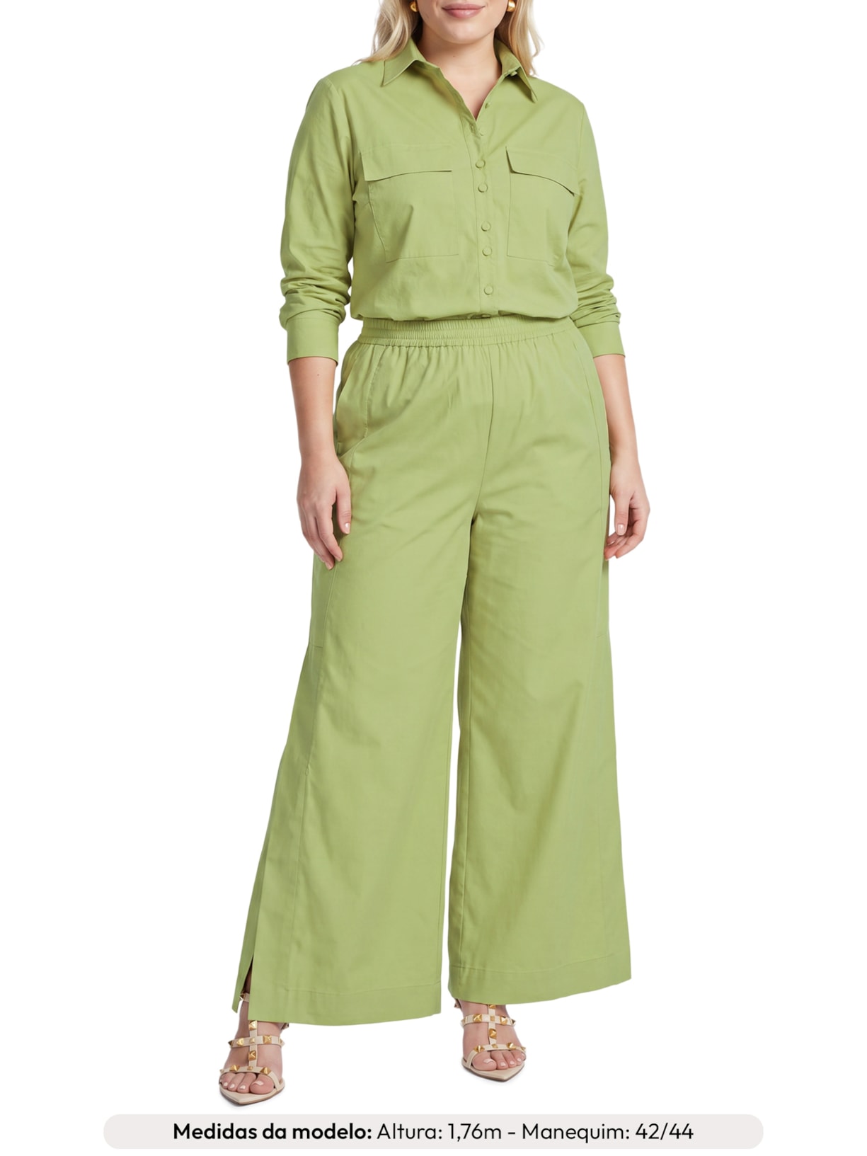 Calça Feminina Lory Verde Le Lis