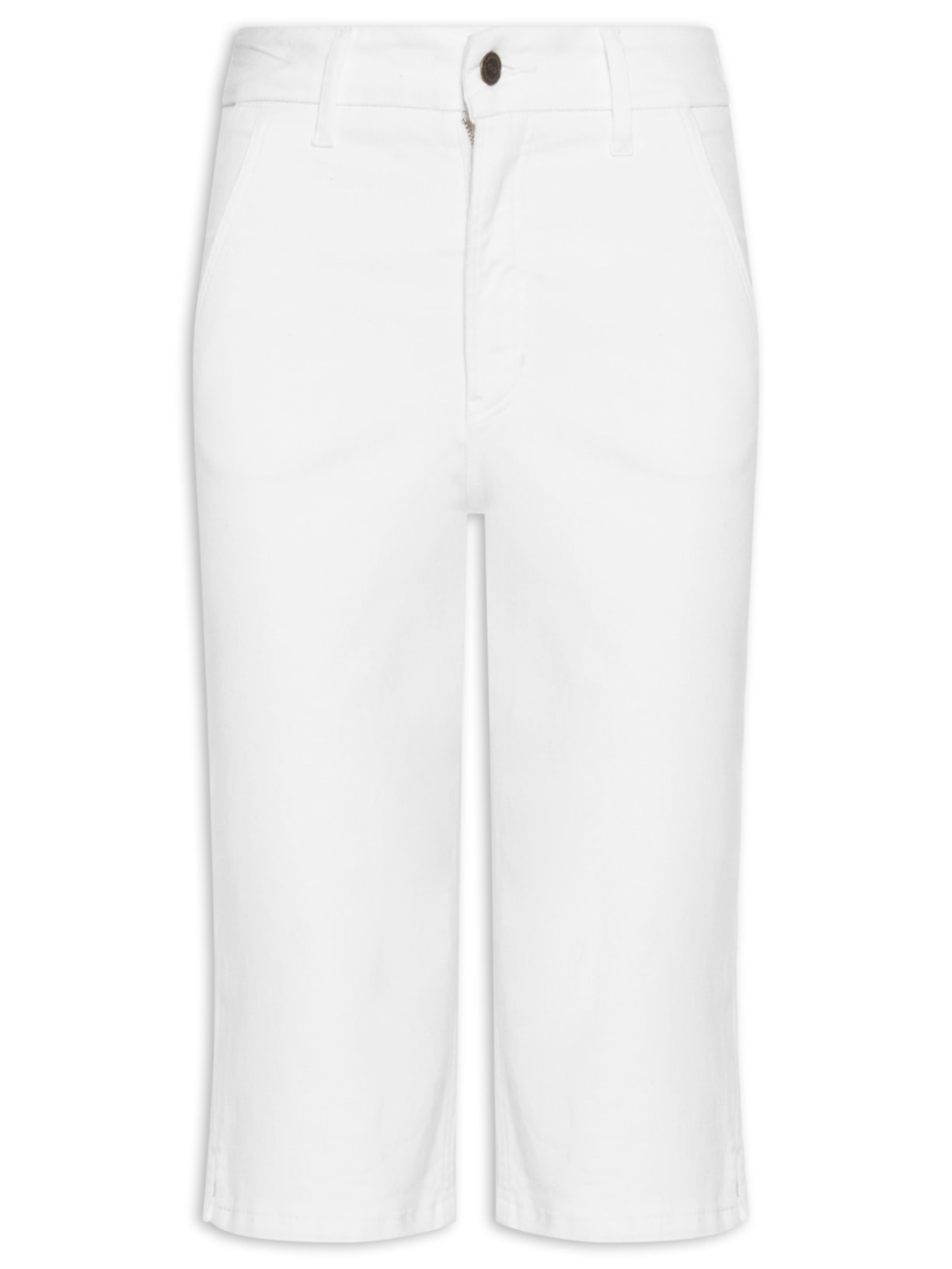 Calça Feminina Louise Off White Carol Bassi