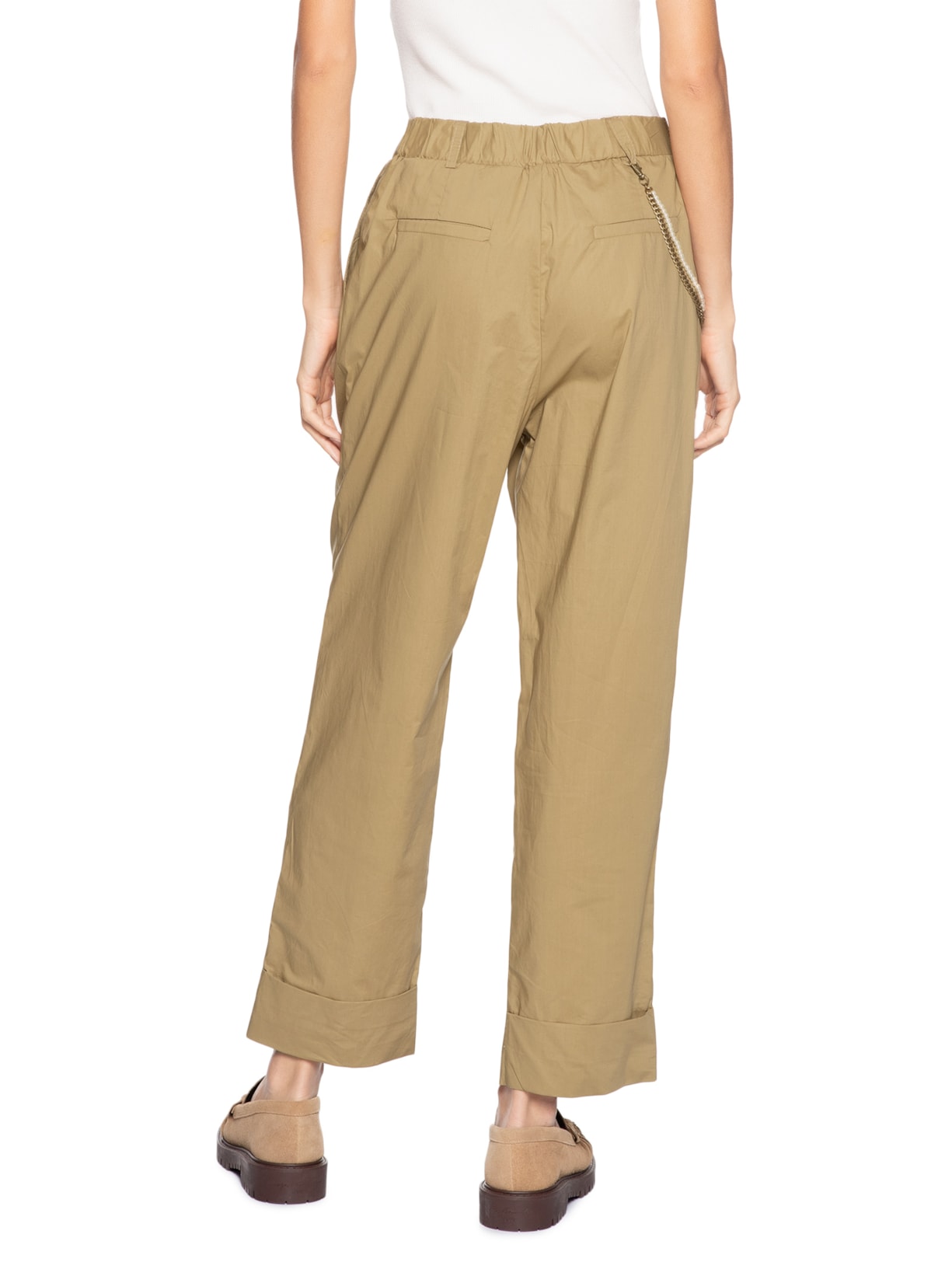 Calça Feminina Lucy Bege All Most Vintage