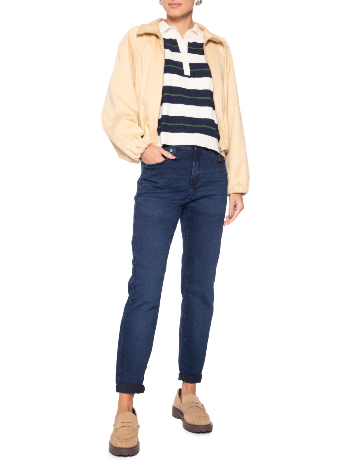 Calça Feminina Lucy Mr Slim Azul Tommy Jeans