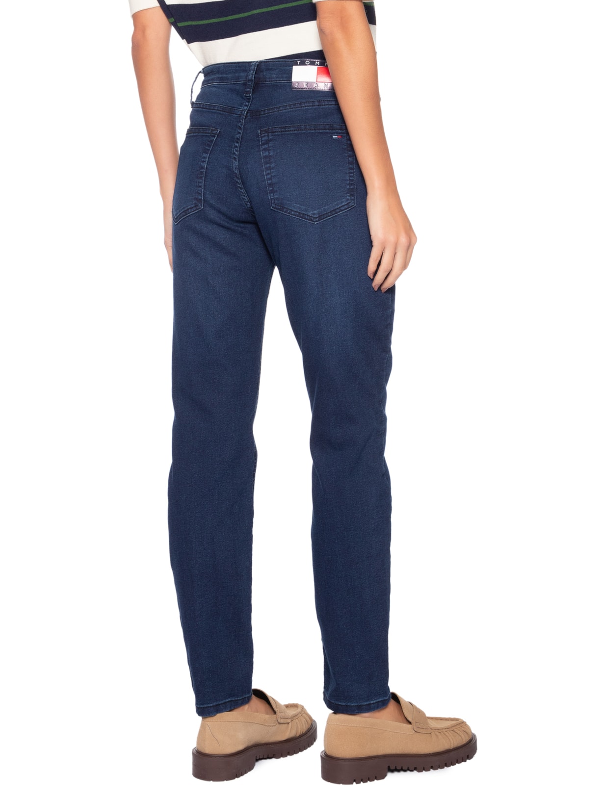 Calça Feminina Lucy Mr Slim Azul Tommy Jeans