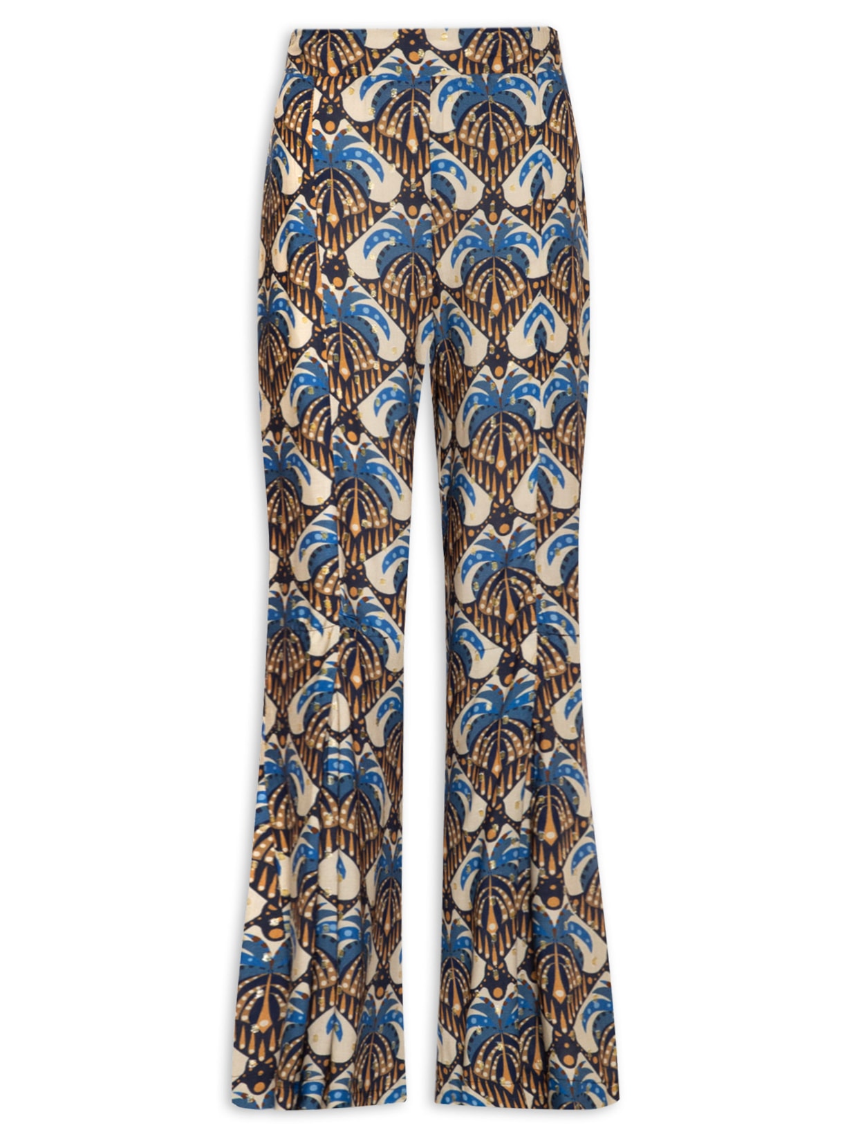 Calça Feminina Lurex Coqueirou - Azul