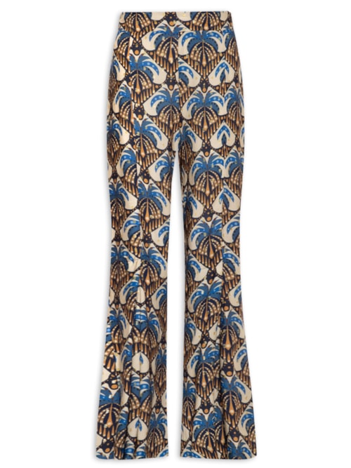 Calça Feminina Lurex Coqueirou - Azul