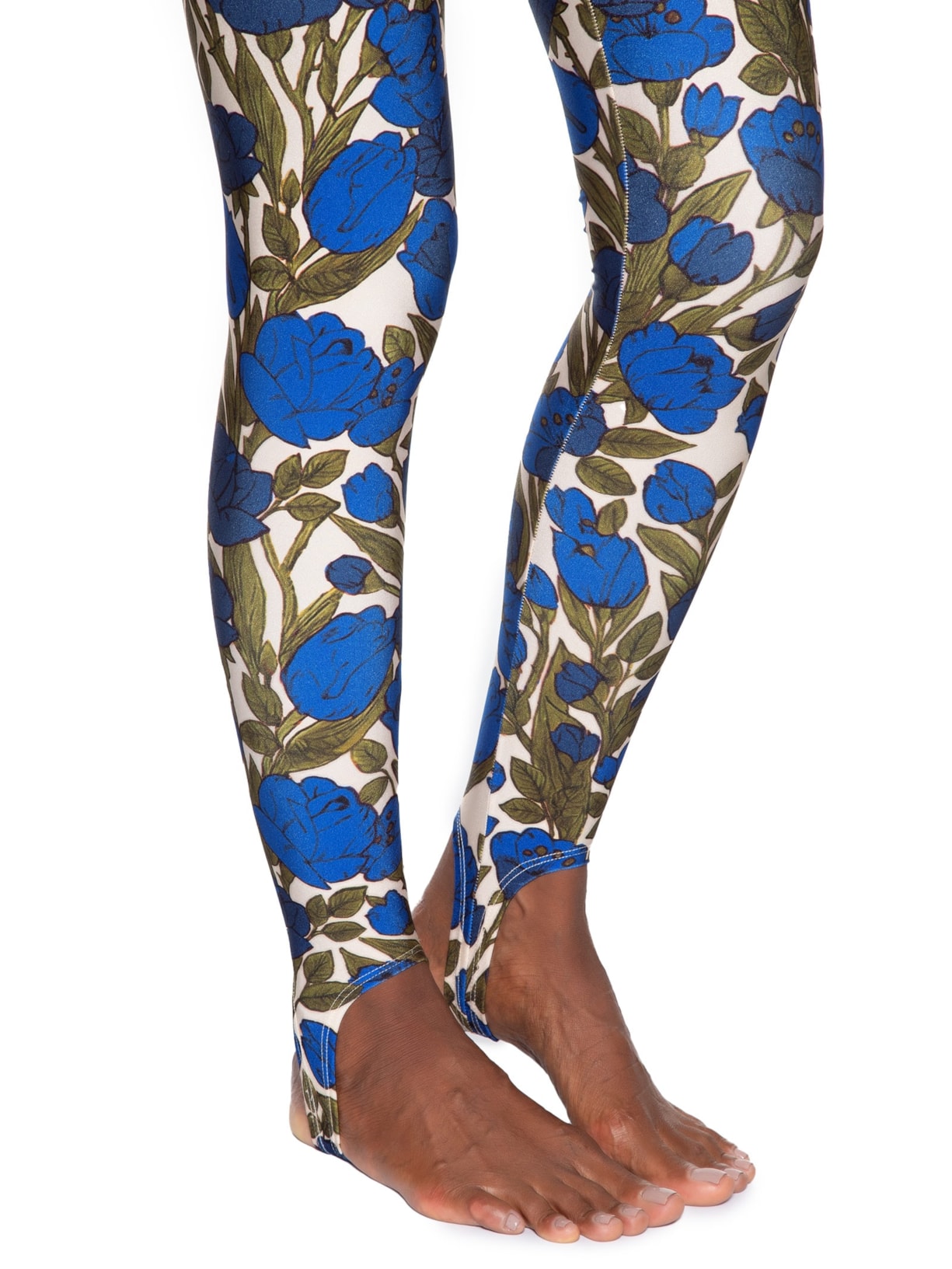 Calça Feminina Lycra Jardim X Azul Paula Raia