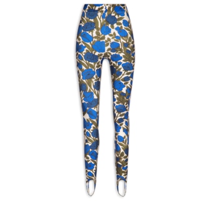 Calça Feminina Lycra Jardim X - Azul