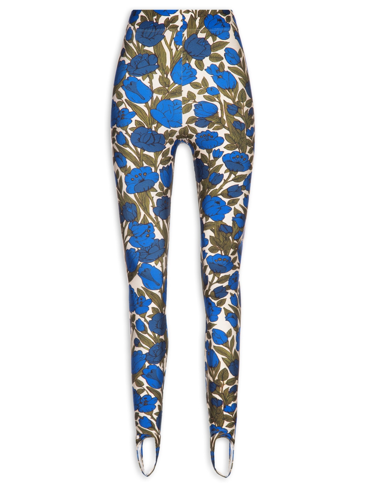 Calça Feminina Lycra Jardim X Azul Paula Raia