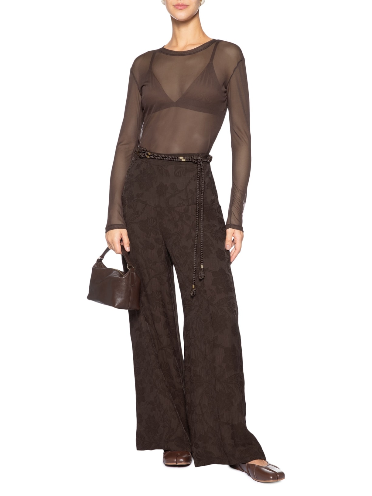 Calça Feminina Lys Marrom Le Lis