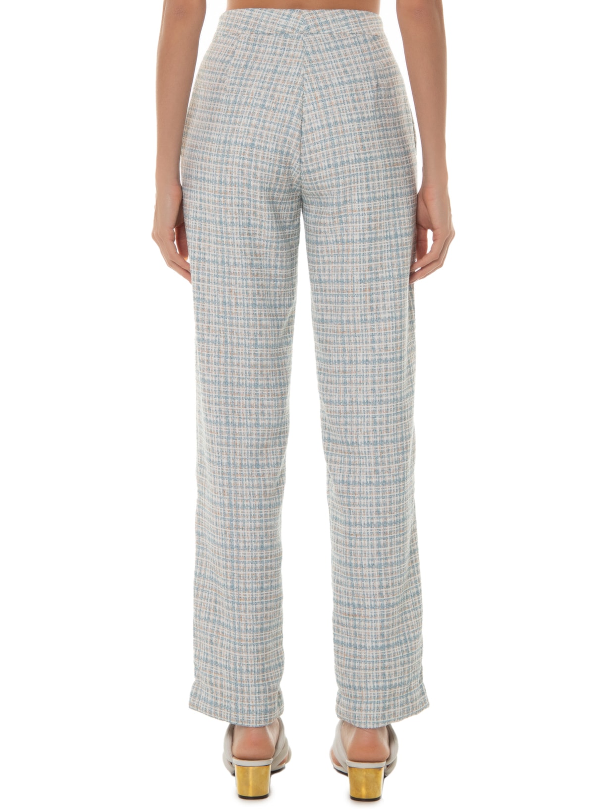 Calça Feminina Madeleine Azul Carol Bassi