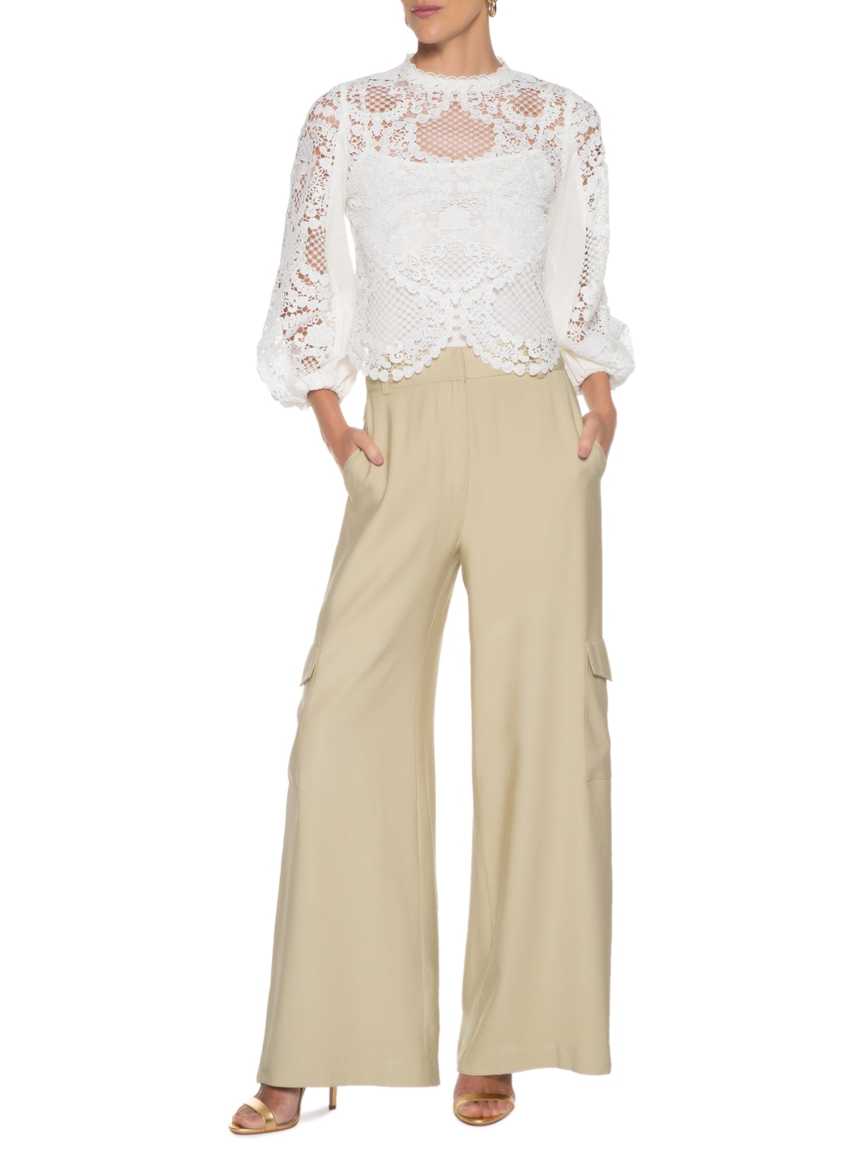 Calça Feminina Malala Bege Iorane