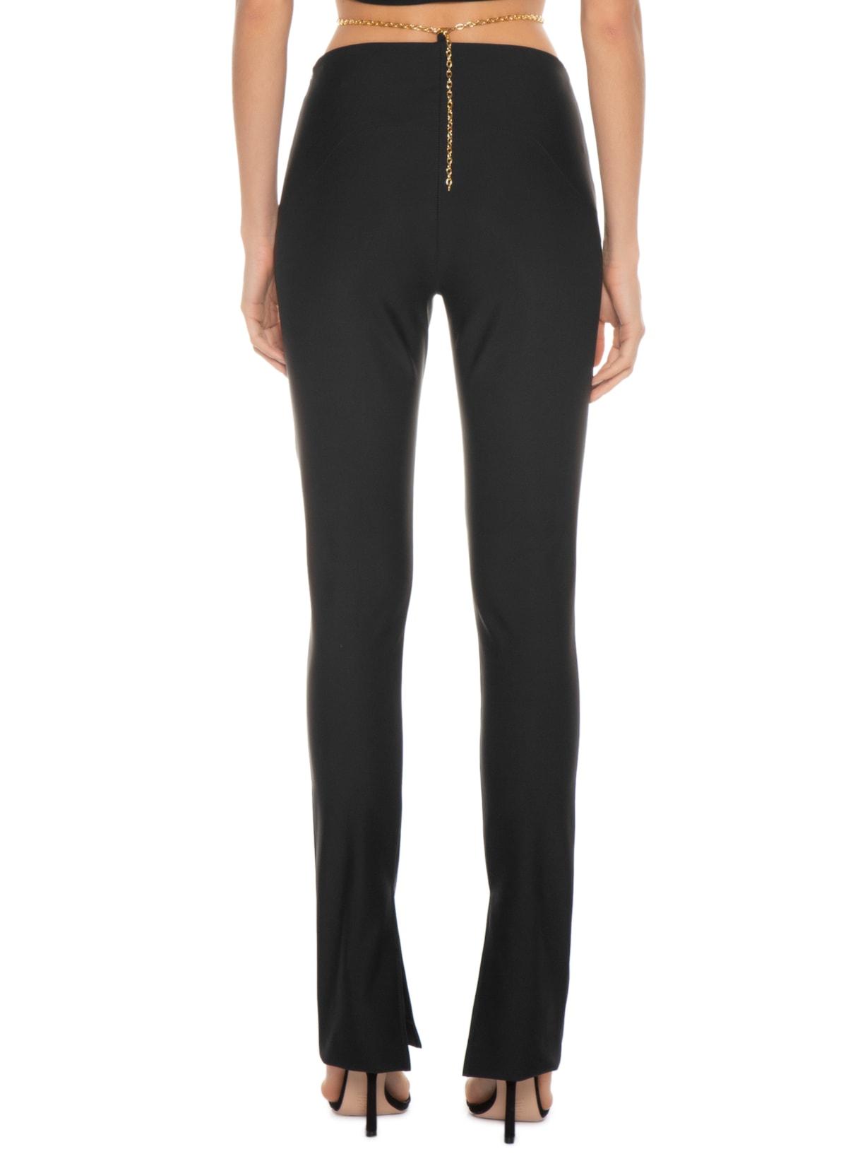 Calça Feminina Malha Double Laila Preto Nk