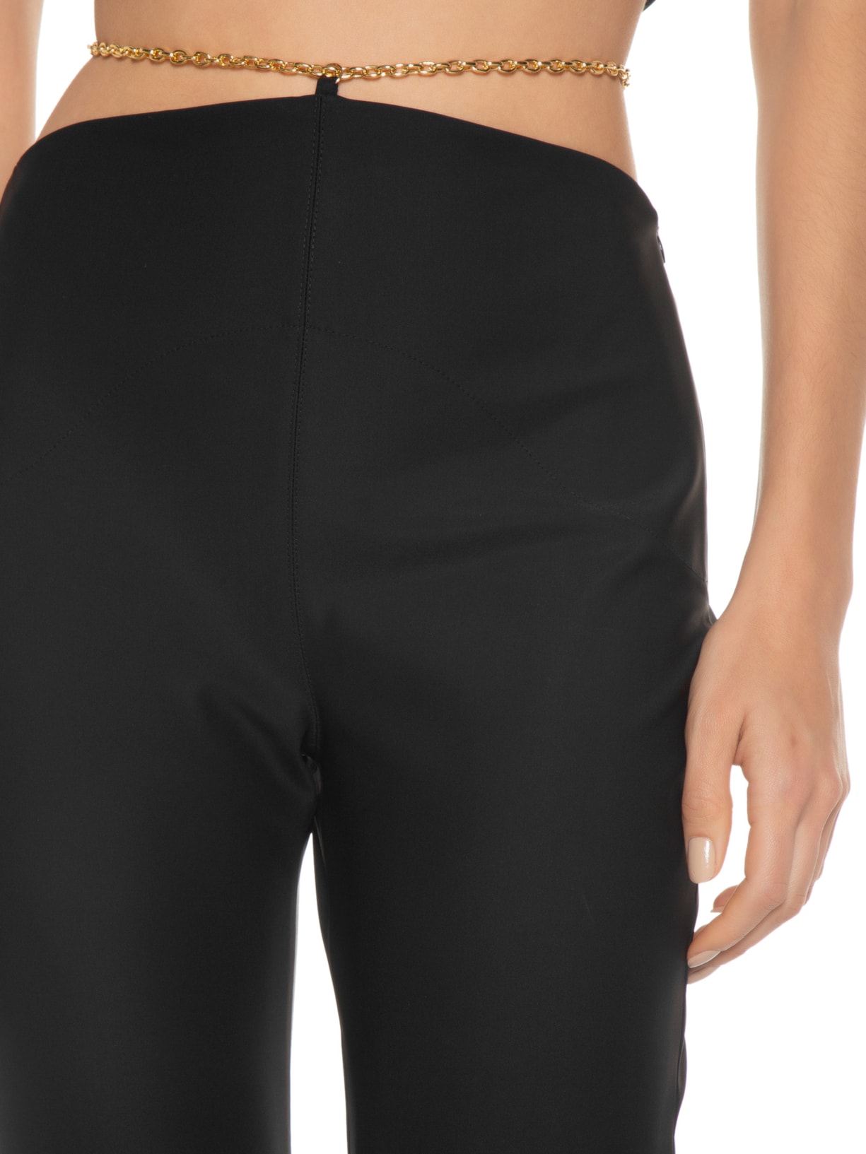 Calça Feminina Malha Double Laila Preto Nk