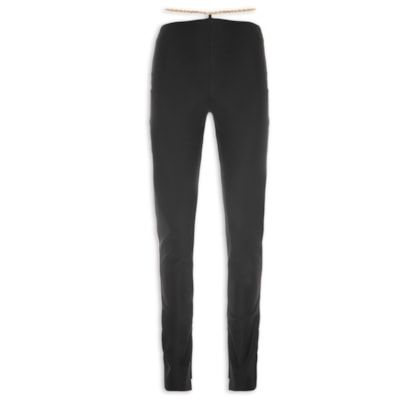 Calça Feminina Malha Double Laila - Preto