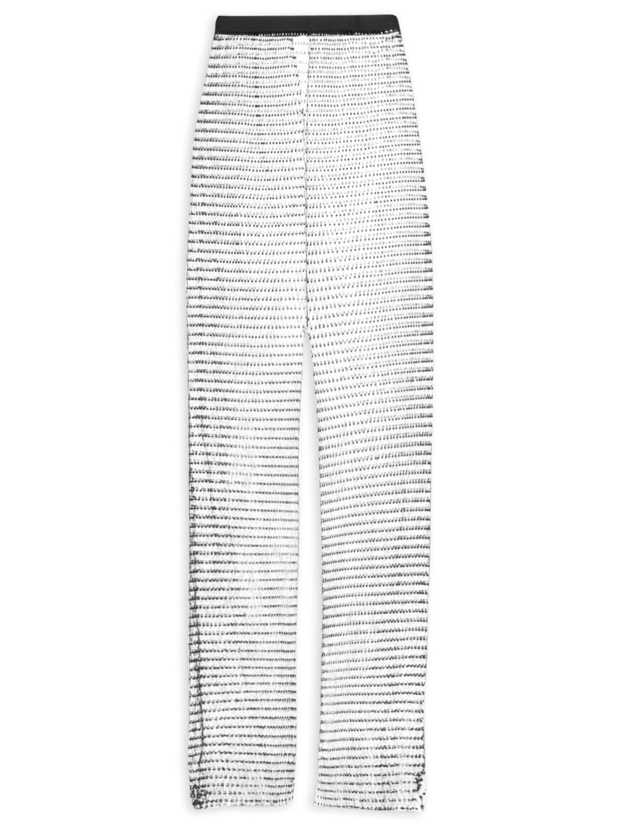 Calça Feminina Malha Metálica - Preto