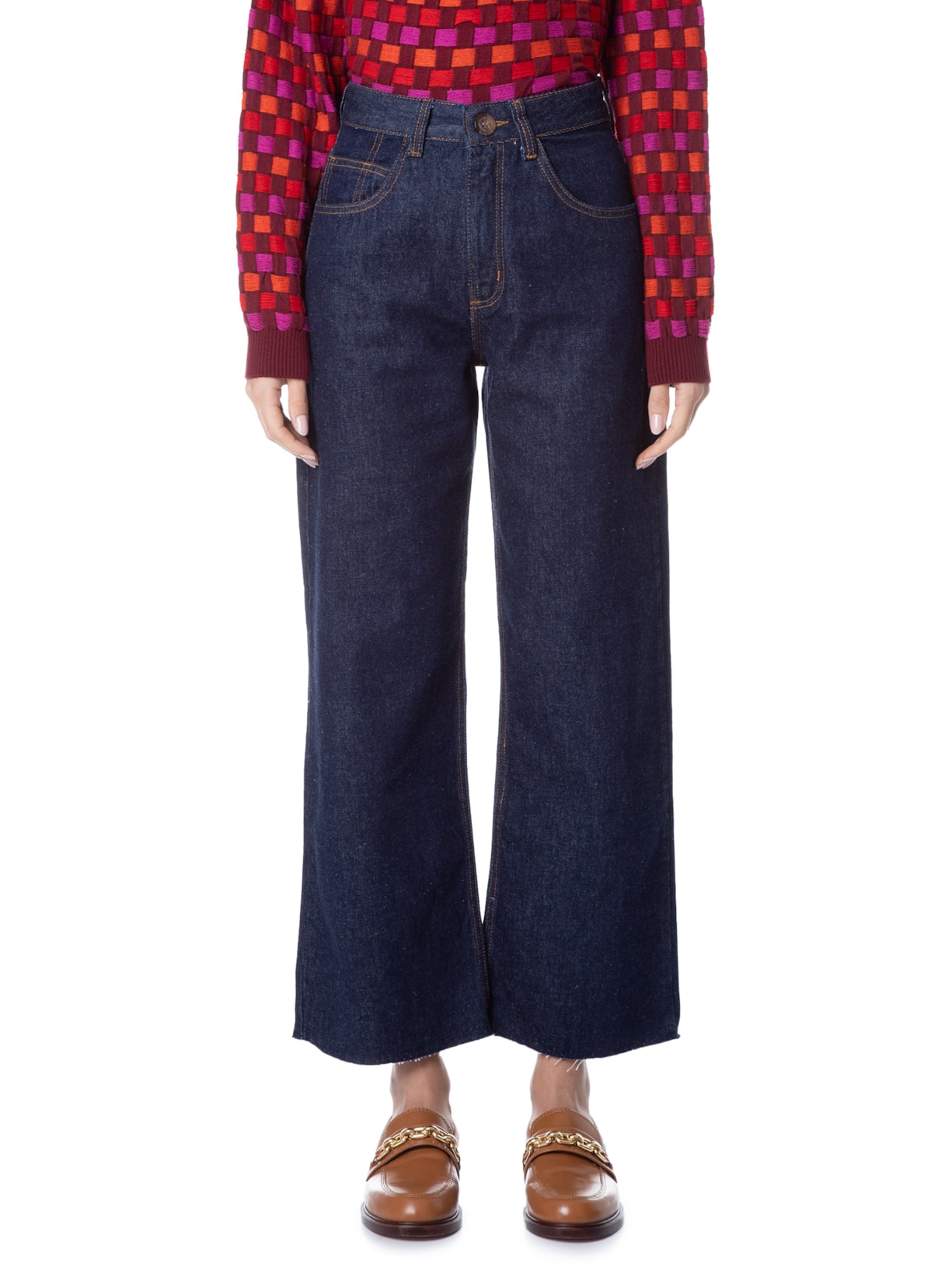 Calça Feminina Malu Azul Twenty Four Seven