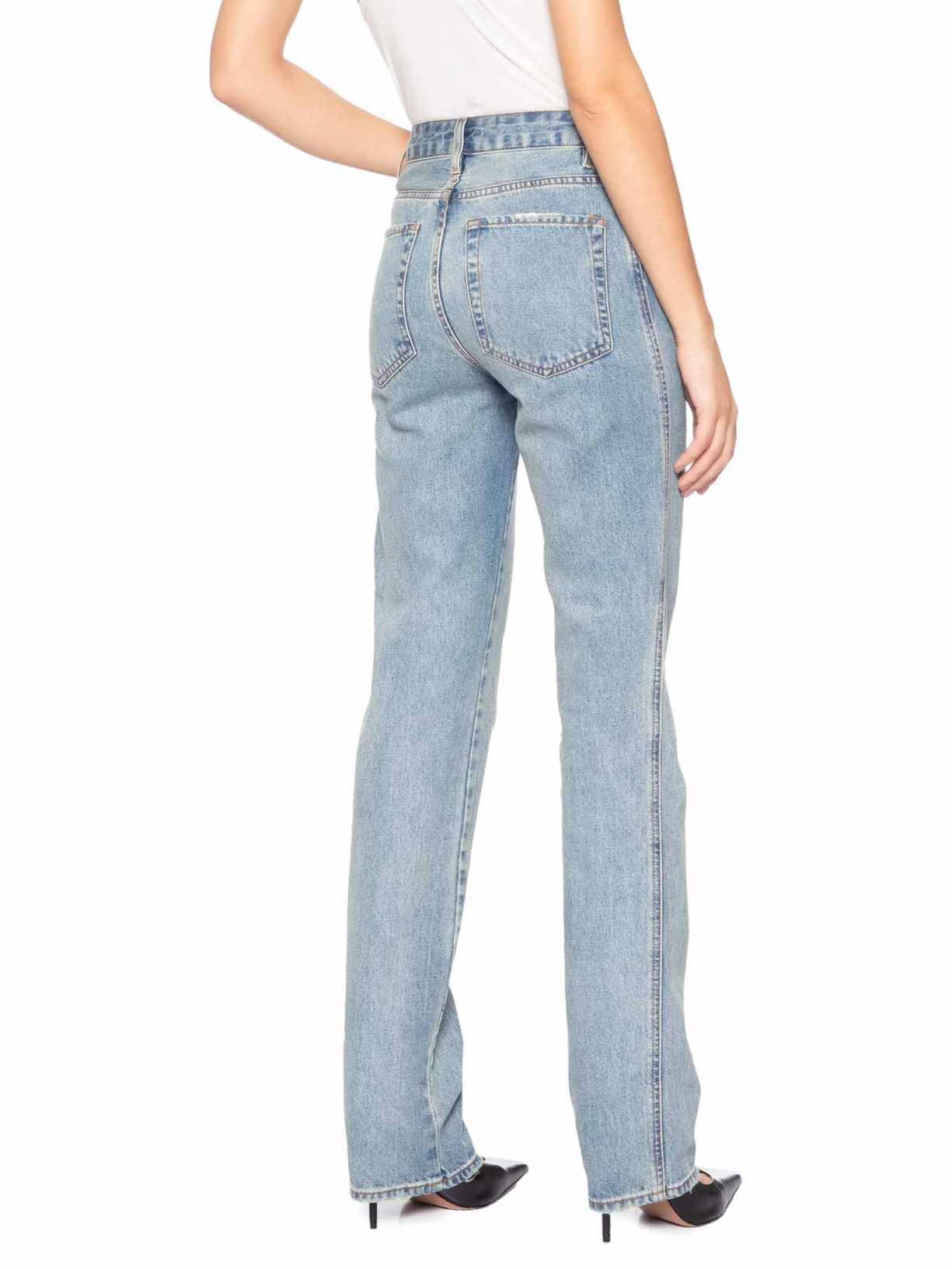 Calça Feminina Malu Azul Carol Bassi