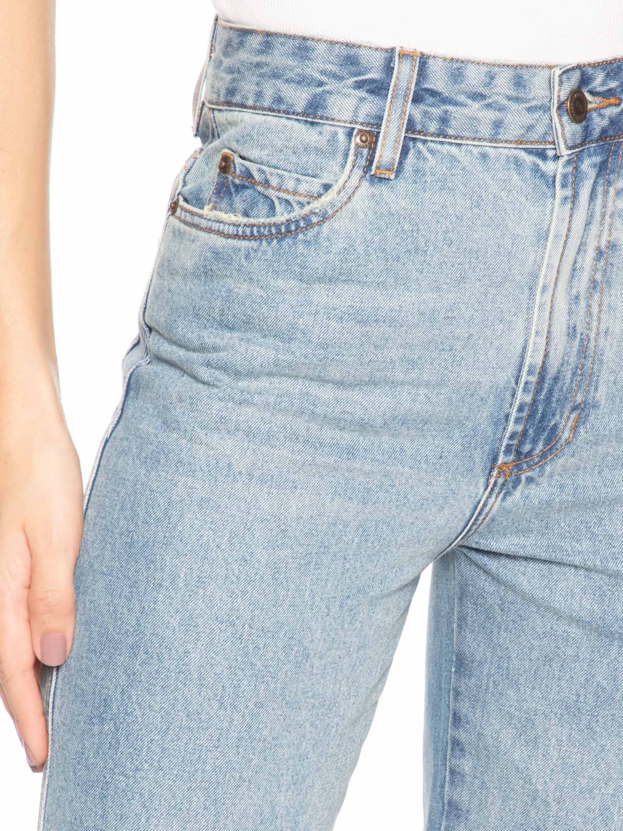 Calça Feminina Malu Azul Carol Bassi