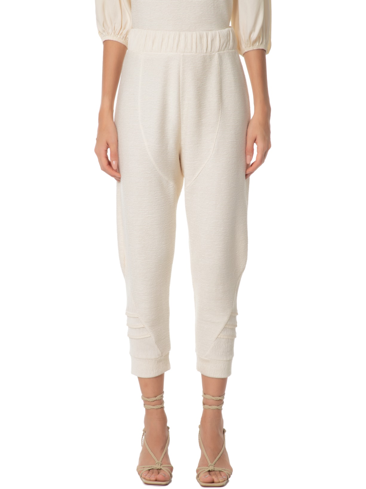 Calça Feminina Malu Bege Le Lis