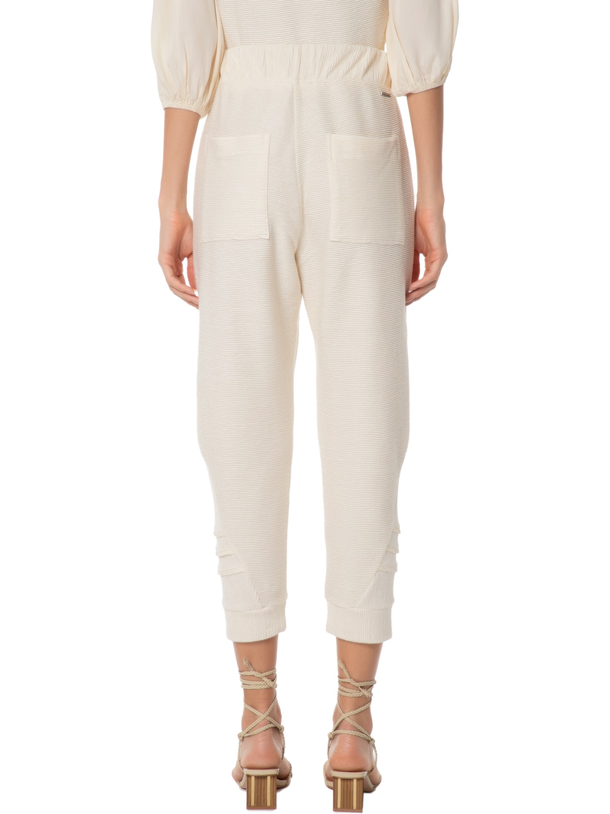 Calça Feminina Malu Bege Le Lis