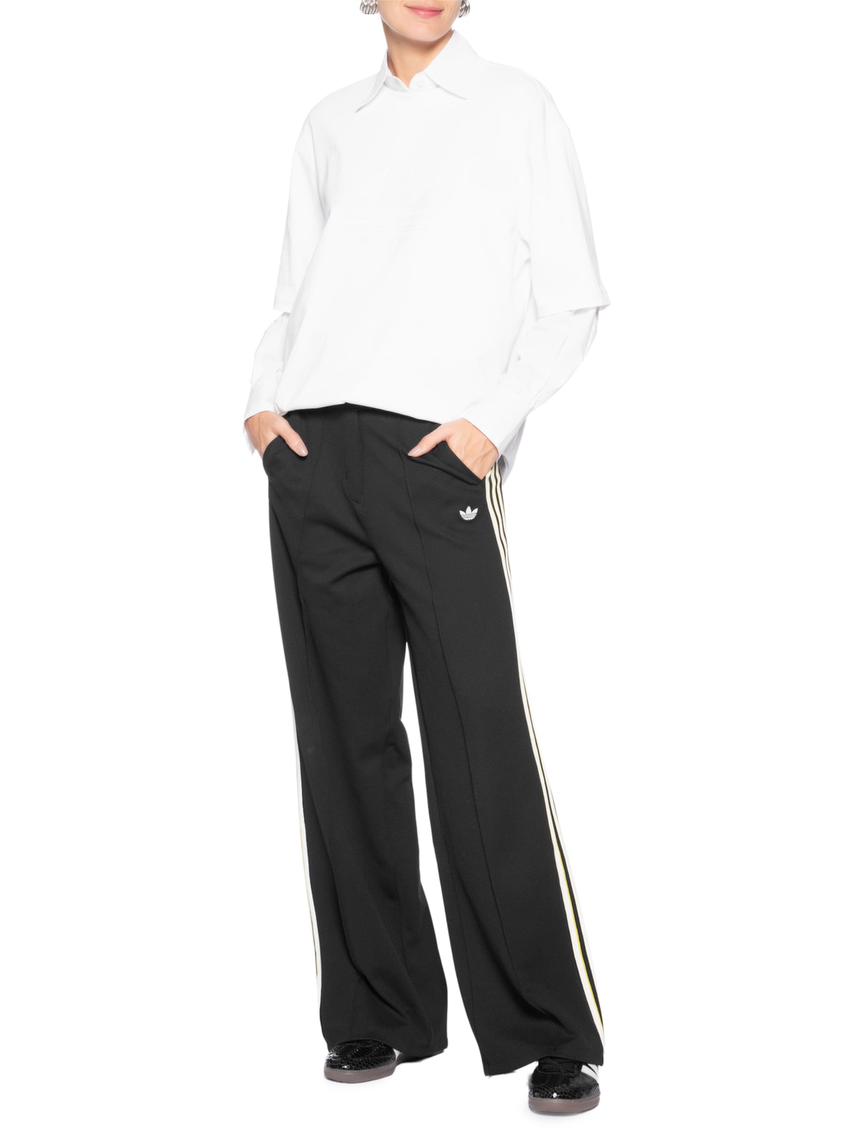 Calça Feminina Manager Sport Tailored – Preto Adidas Originals