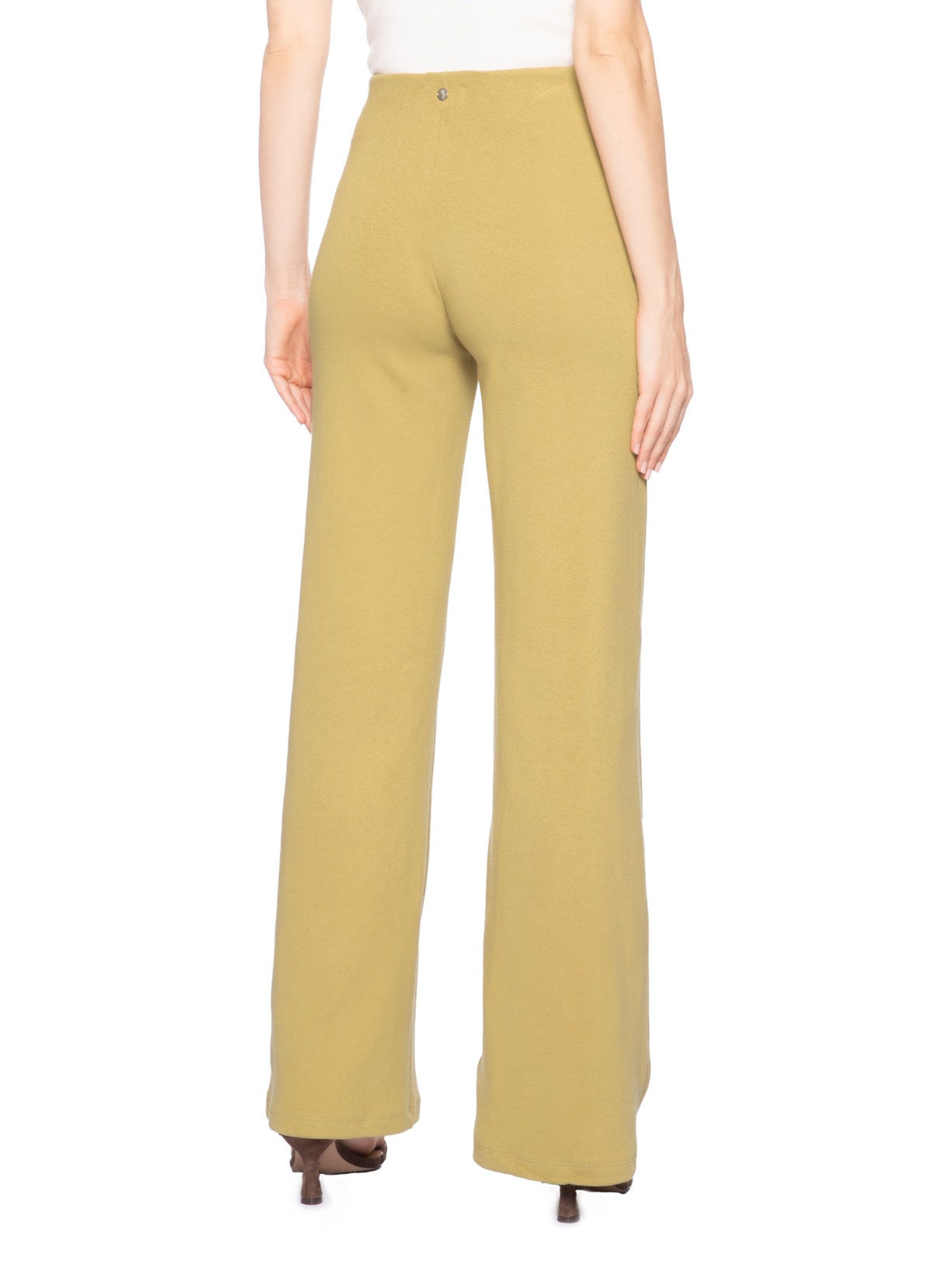 Calça Feminina Manai Bege Animale Jeans