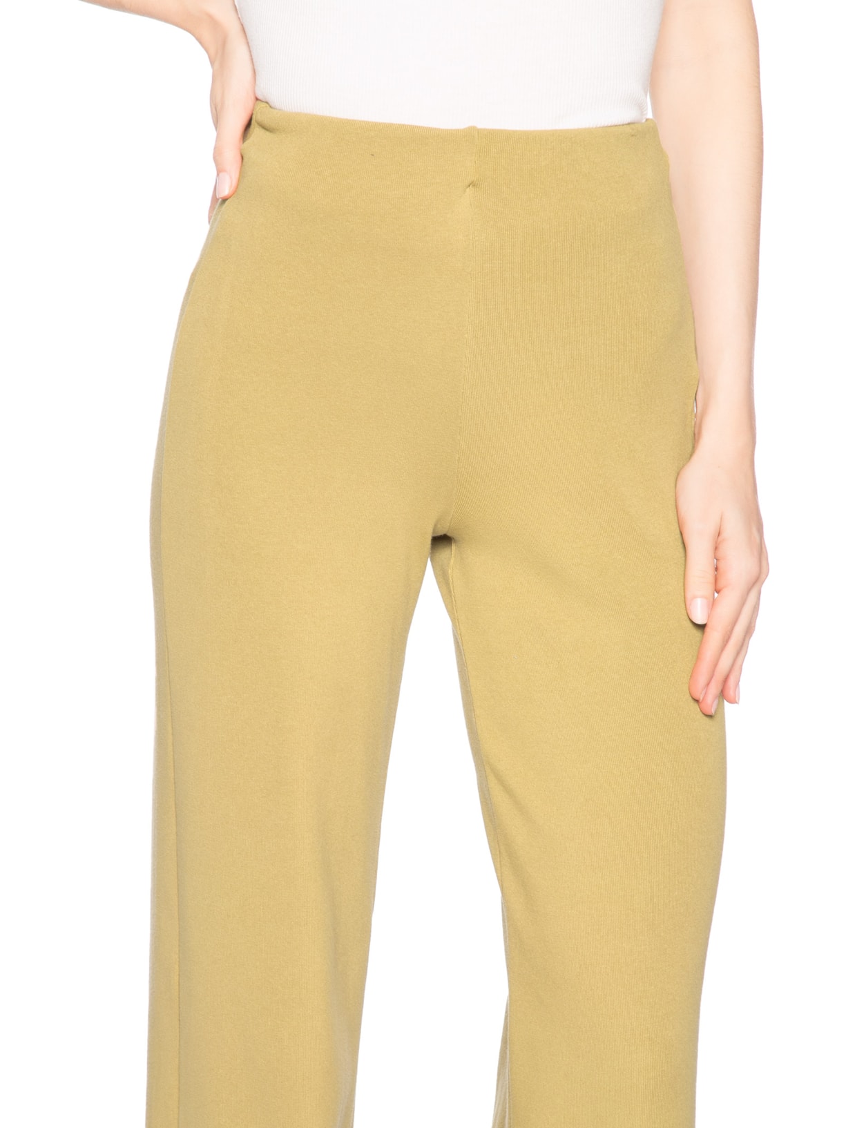 Calça Feminina Manai Bege Animale Jeans