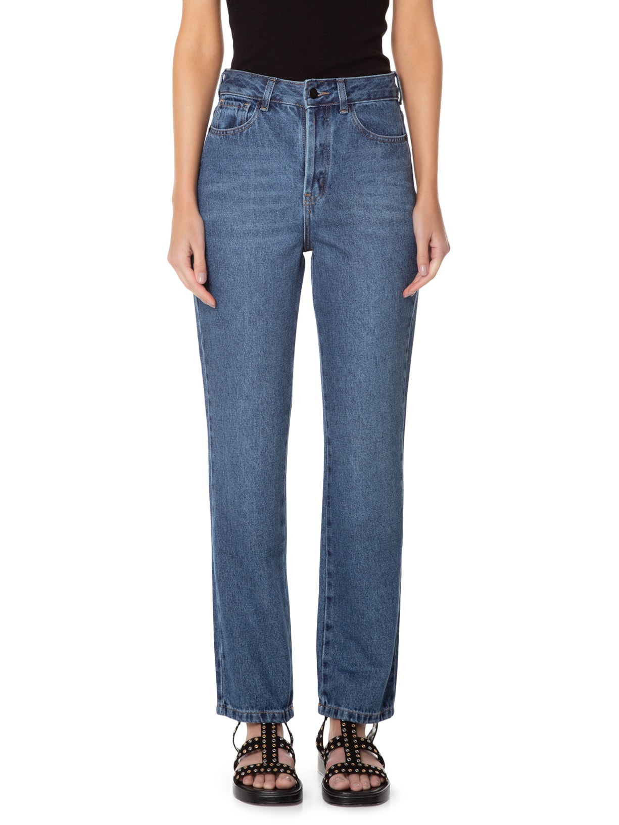 Calça Feminina Manon Azul Carol Bassi