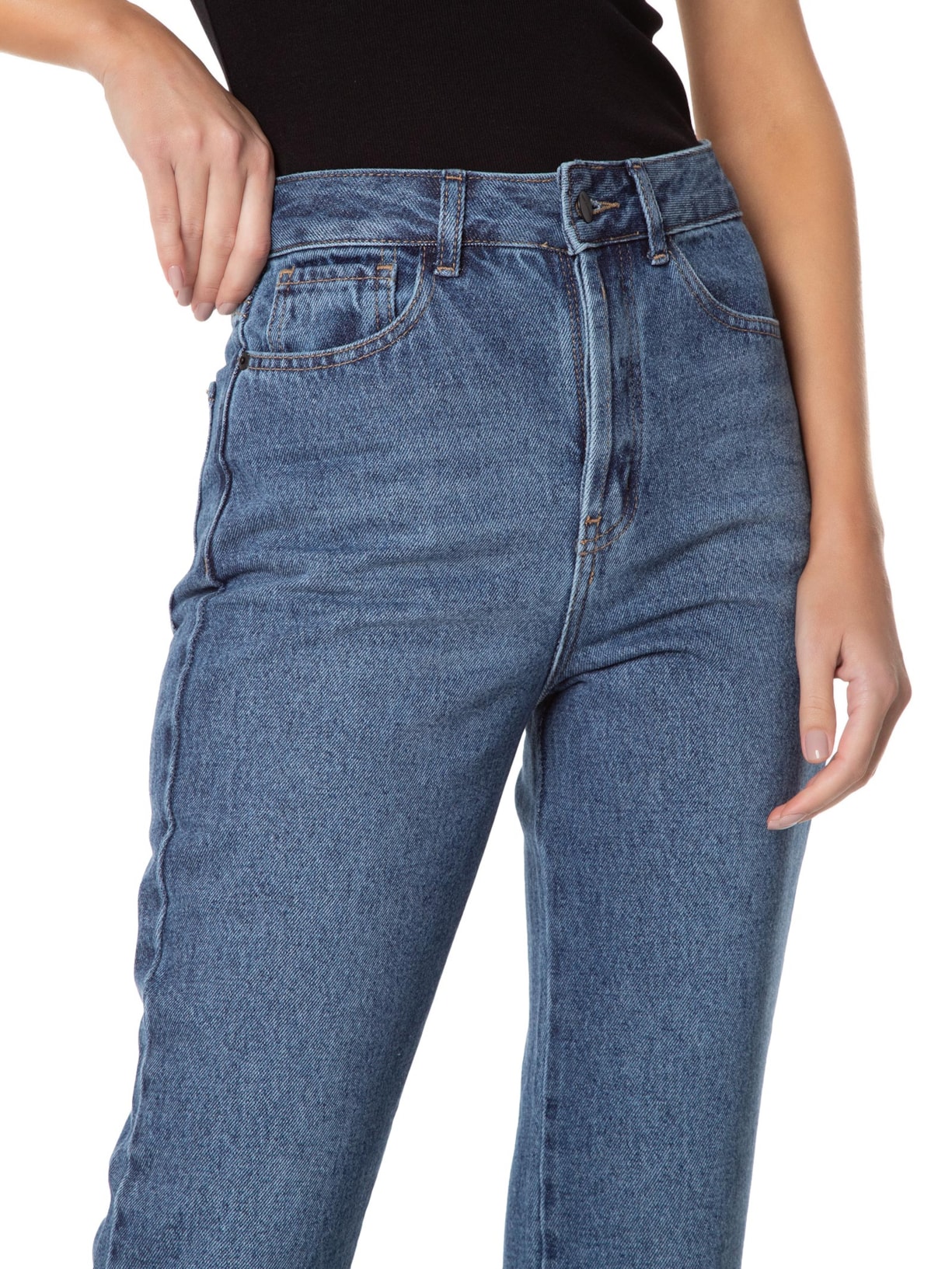 Calça Feminina Manon Azul Carol Bassi