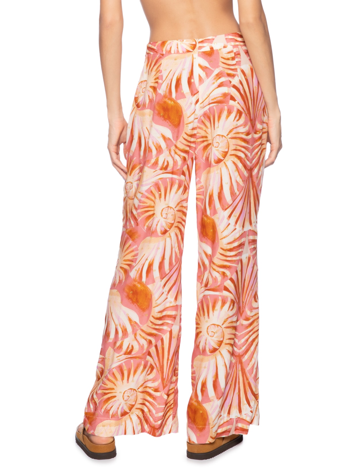 Calça Feminina Mar De Concha Rosa Farm