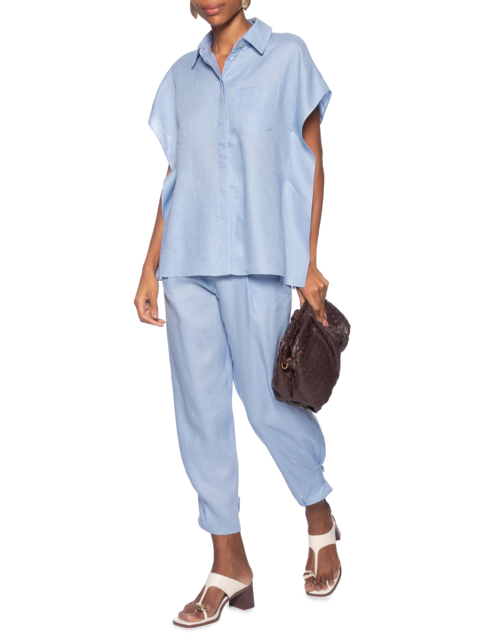 Le Lis - Calça Feminina Mariah IV - Azul